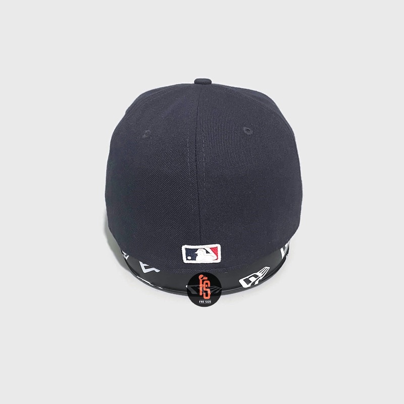 TOPI NEW ERA ORIGINAL 5950 GRAPHIC VISOR BOSTON RED SOX NAVY