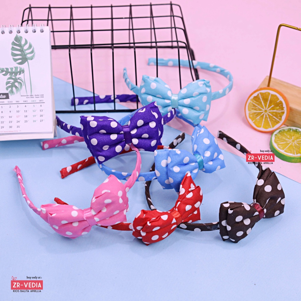 Bandana Cherysbelle Bayi Perempuan / Bando Baby New Born Import Murah Korea Aksesoris Rambut Mainan Kiosbalitaaprillia