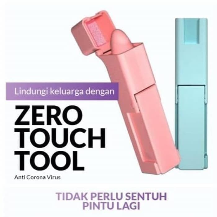 Sanitary Tools Safe Zero Touch Cofing Alat Bantu Sentuh Buka Pintu Set