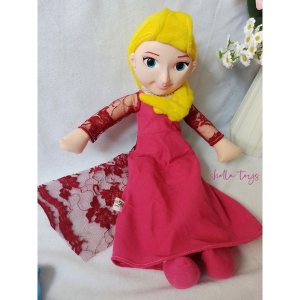 BONEKA ELSA FROZEN MUKA KARET boneka anak perempuan