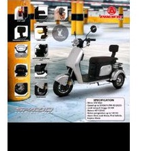 E-bike pacific spazio 3 roda