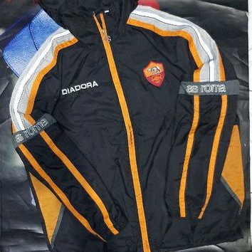 JAKET VINTAGE AS ROMA DIADORA ORIGINAL PRELOVED