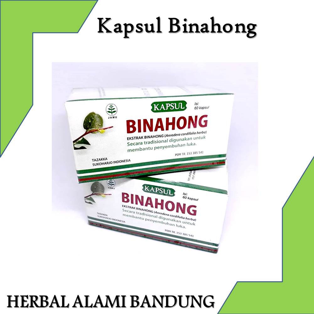 

[PROMO] Kapsul Binahong Tazakka - Mempercepat Penyembukan Luar & Dalam