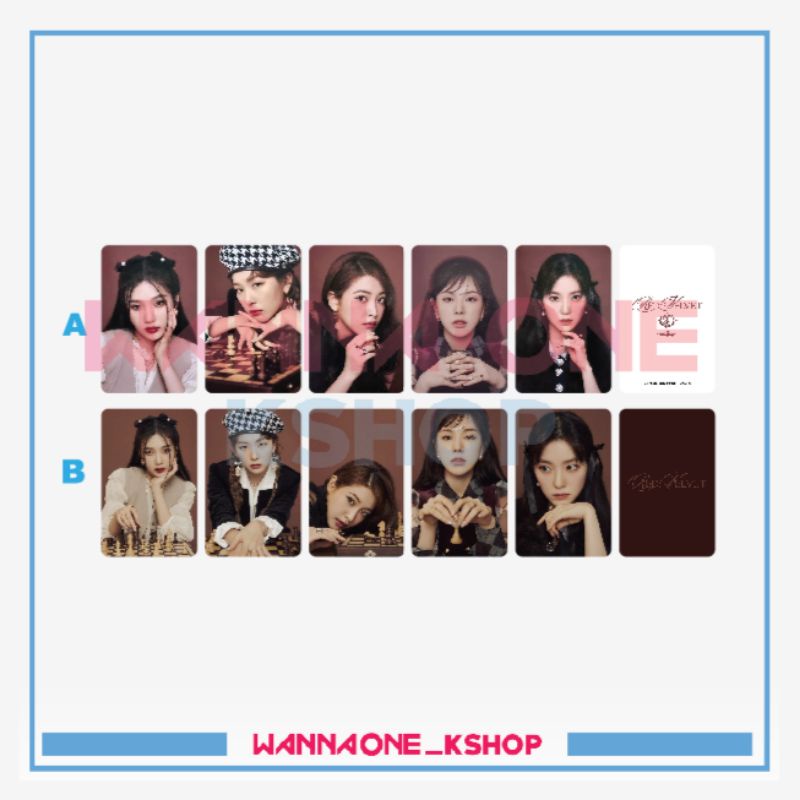 SG 2022 Red Velvet Photocard Seasons Greeting 2022