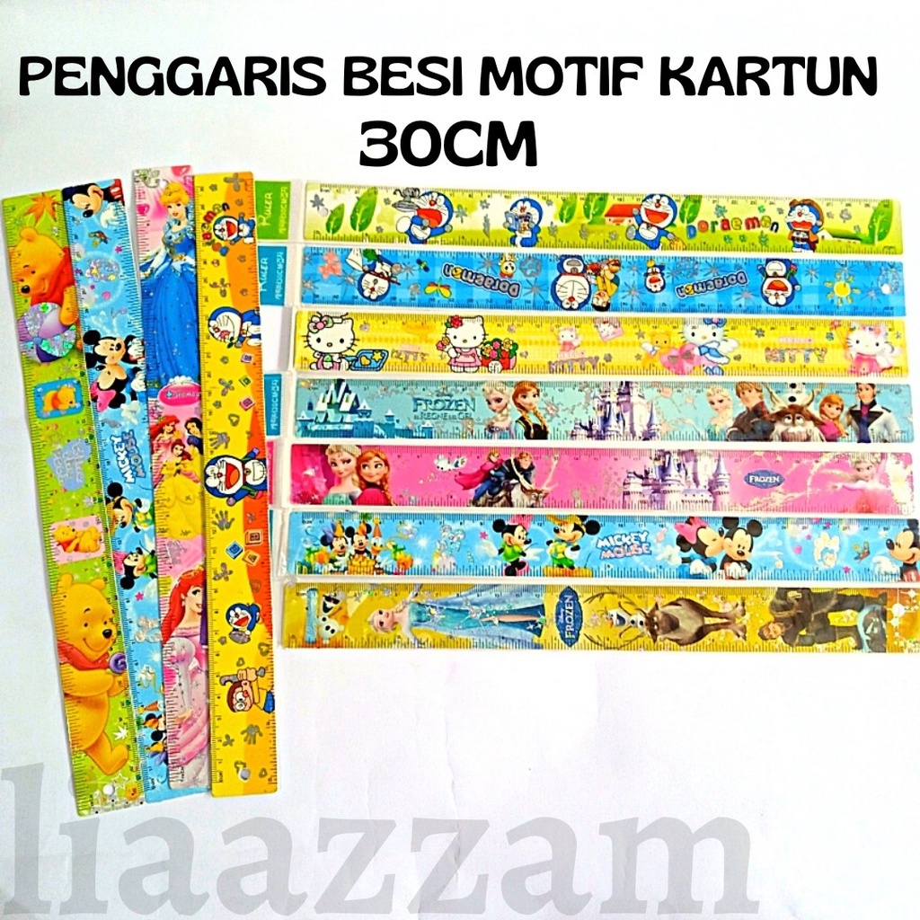 

Penggaris BESI Karakter 30 cm