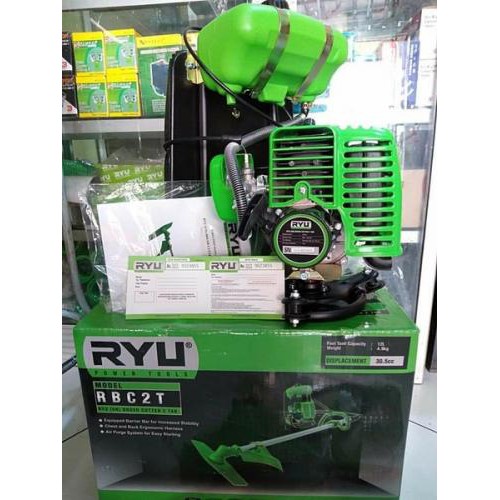 RYU BRUSH CUTTER 2 TAK RBC2T  MESIN POTONG RUMPUT GENDONG RBC 2T MURAH ORIGINAL BERGARANSI