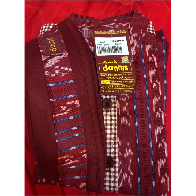 [NEW] Baju muslim/ baju koko anak cowok merk dannis collection size 4