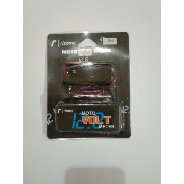 Termometer Thermometer/ Hygrometer Digital untuk Motor