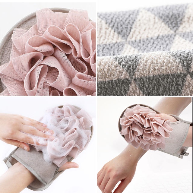 [KK] Shower Puff Spons Mandi Sponge Lembut Bath Sponge Shower puff premium Sarung Tangan Mandi Scrubber Exfoliating Gosok Badan