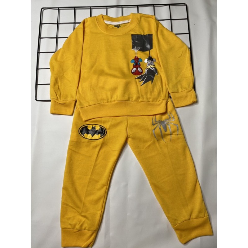 Sweater anak laki-laki (Spiderman vs Batman)1-9 tahun