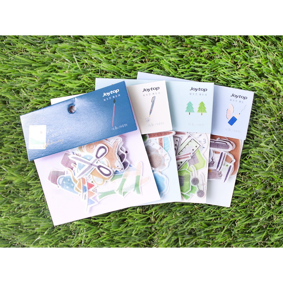 MY LIFE IN THE POCKETBOOK FLAKE STICKERS SET STIKER LUCU MY LIFE IN THE POCKETBOOK FLAKE STICKERS SET STIKER LUCU