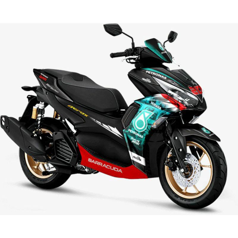 decal aerox new 2021 / dekal motor aerox 2021 new Petronas / stiping aerox new 2021fullbody petronas