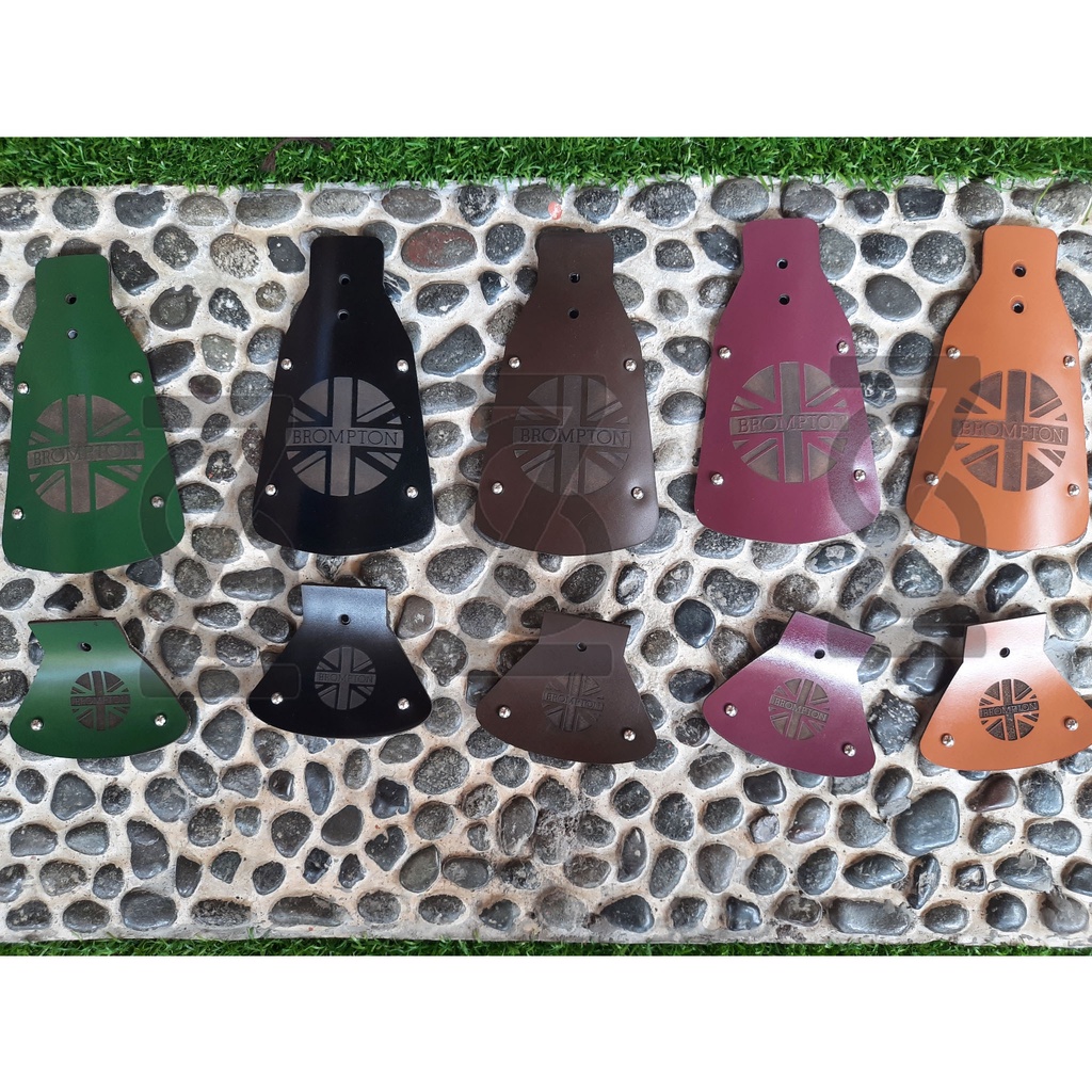 Mudguard Flip | Mudflap sepeda lipat | Mudflap Leather | Mudguard Flip Leather | Spakbor Sepeda Lipa