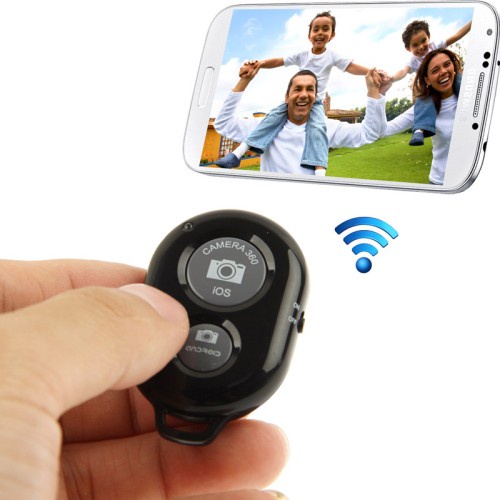 FygaleryMedan HL0262 Selfie Remot Kontrol Bluetooth Wireless Shutter Selfie Kamera Android IOS Remote Wireless Smartphone Gadget