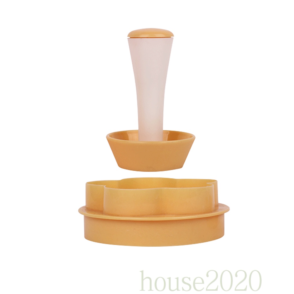 [HOUSE2020]Cake Press Mold Plastic Washable Cake Mould Flower DIY Biscuits Baking Mold Kitchen Accessory