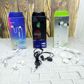 Jual HANDSFREE EARPHONE HEADSET MEREK BRANDED OPPO | Shopee Indonesia