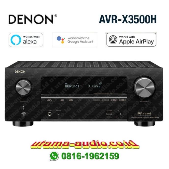 Denon AVR-X3500 / AVRX3500 H / AVRX3500H 7.2 Ch. 4K AV Receiver terlaris