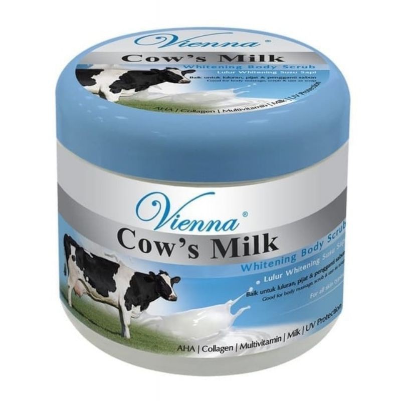 VIENNA BODY SCRUB COW'S MILK 250ml BPOM