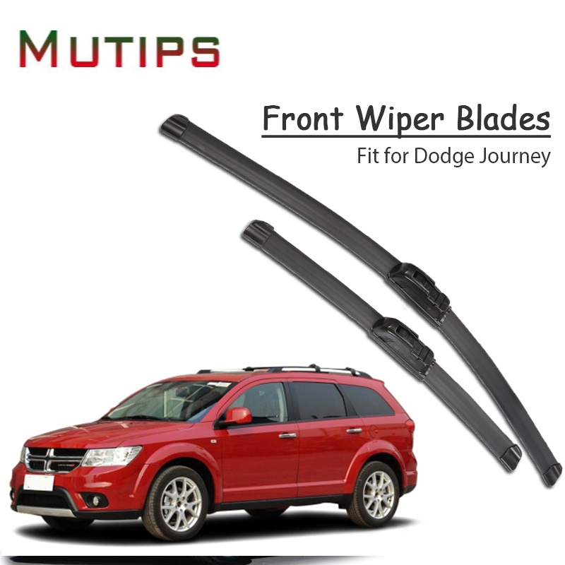 1 Set Strip Karet Wiper Kaca Depan Mobil Untuk Dodge Journey 2015 2014-2008