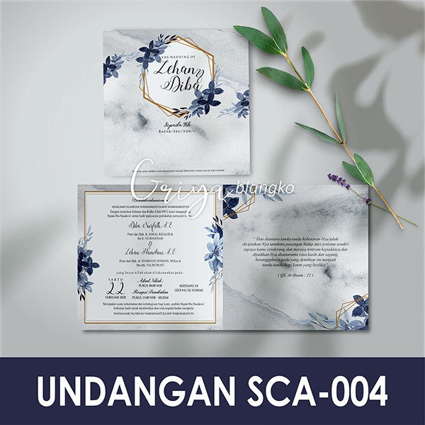 

SCA 004 Blangko Undangan Kosongan Griya Blanko + File Setting Corel