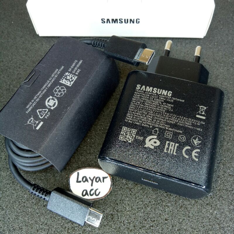 Jual Charger Samsung Tab S8 Ultra Tab S8 Plus Tab S8 Tab S7 Plus Tab S7 FE Tab S7 45W USB C