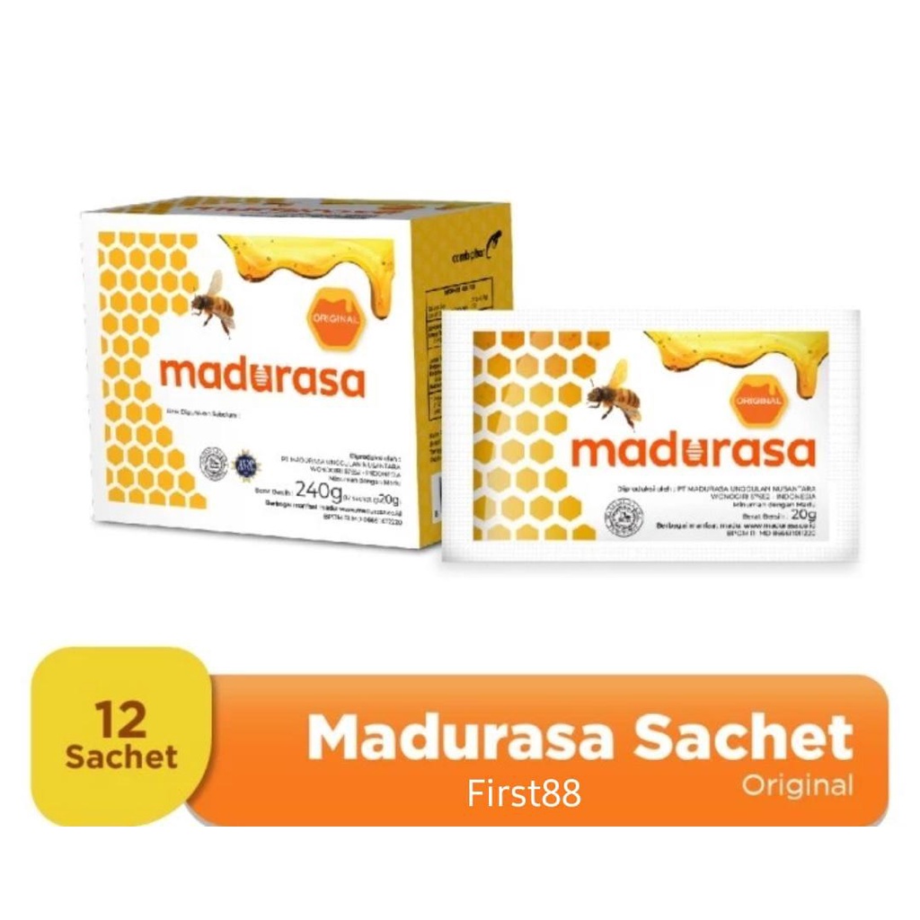 

Madu Rasa Sachet [ 1 box isi 12 Sachet ]