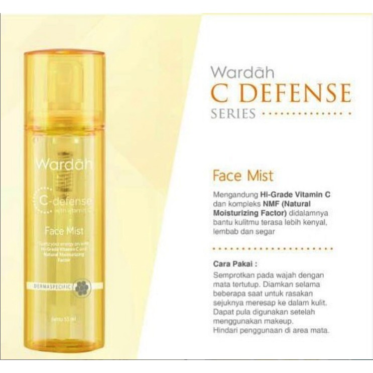 Wardah C-Defence Face Mist