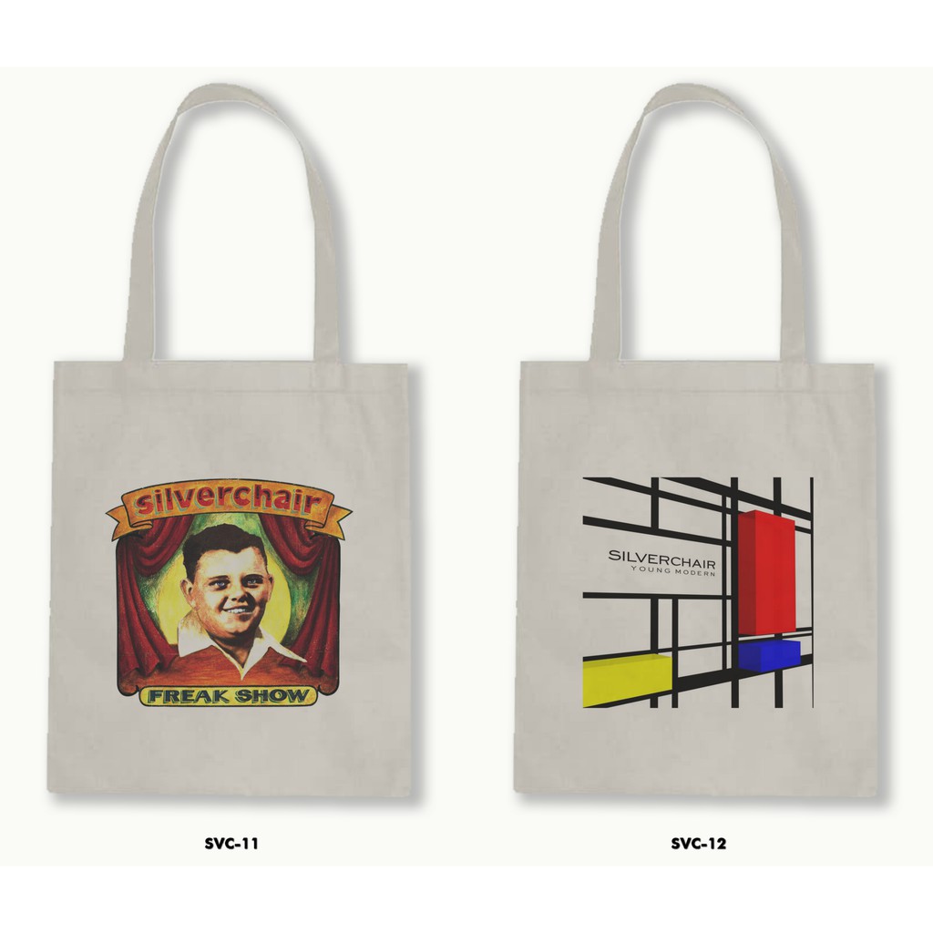 TOTE BAG BLACU - SILVERCHAIR .01