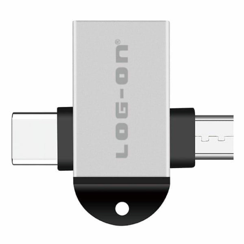 ADAPTOR OTG LOG ON 2in1 USB 3.0 MICRO TYPE C PROMO SEN