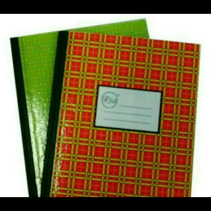 

BUKU KUARTO HARD COVER 100 LEMBAR RIA