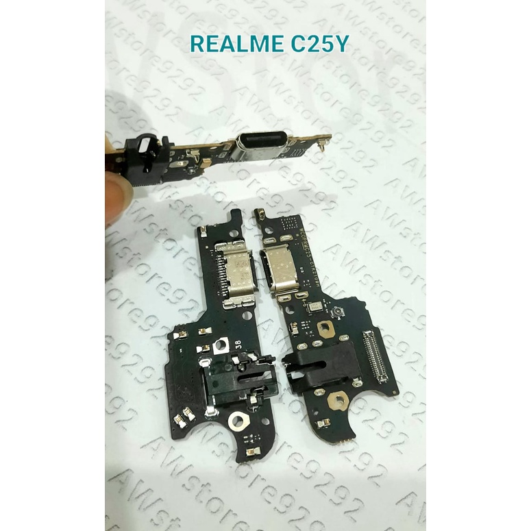 Flex Flexible Papan PCB Con Cas Fleksibel Konektor Charger OPPO REALME C25Y C 25y