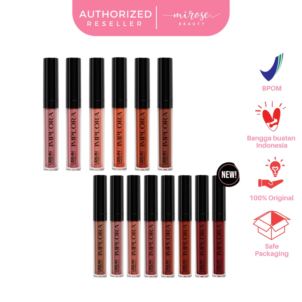 IMPLORA URBAN LIP CREAM MATTE