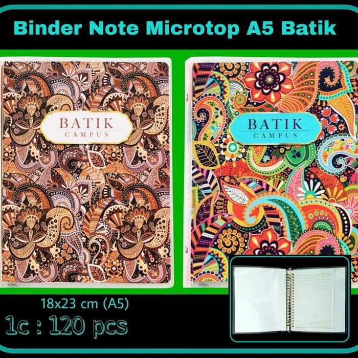 

BINDER NOTE A5-BATIK