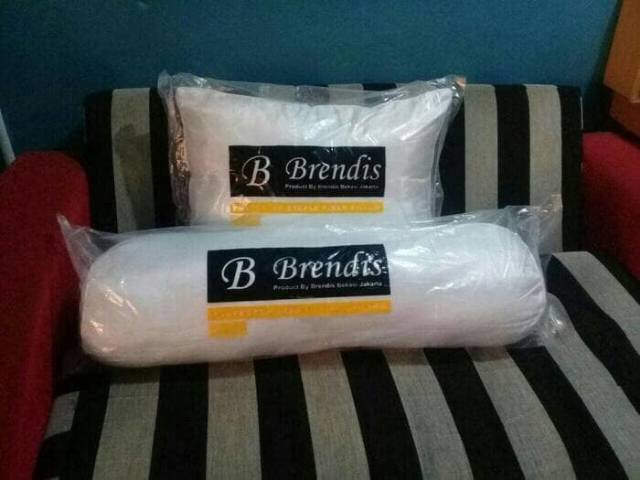 Guling Brendis Dan Nicoking Hotel 100% Silikon Bagus Dan Berkualitas Lebih Bagus Dari Dacron Empuk Lembut Mewah Tebal