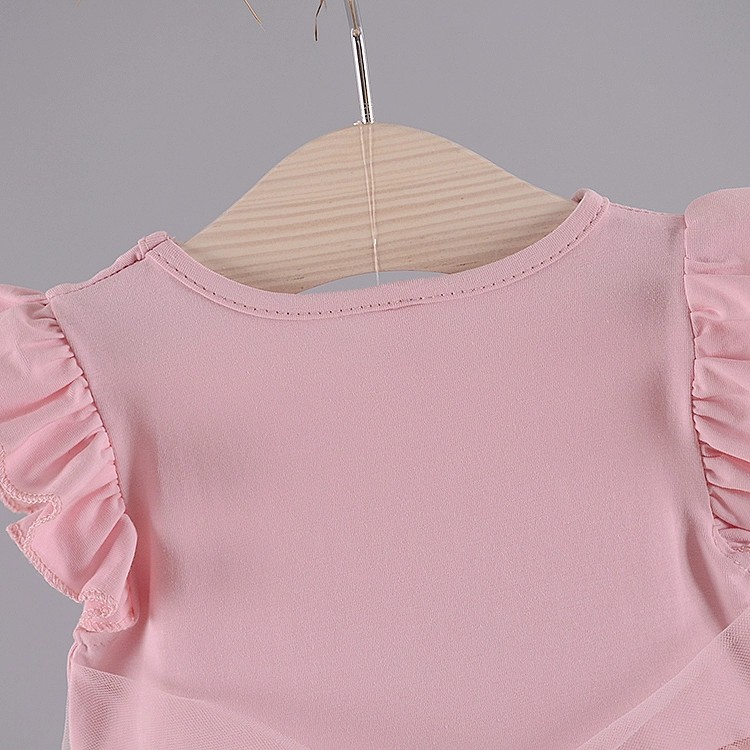 Dress anak import / Dress Tutu / gaun pesta anak perempuan frozen umur 9 bln - 3 thn Grosiran-7