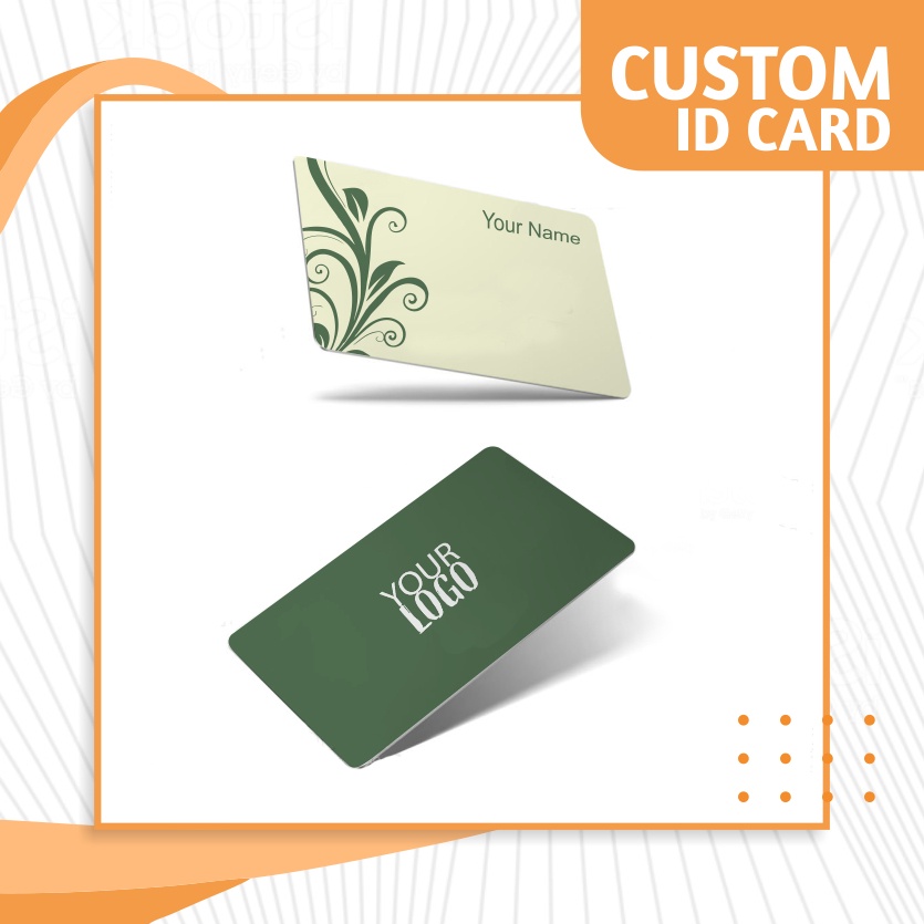 custom id card   name tag   print id card tanda pengenal
