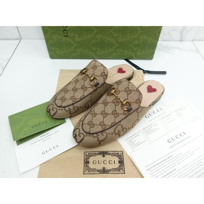 Gucci Waterproof Mules Import VVIP Quality Sepatu Wanita