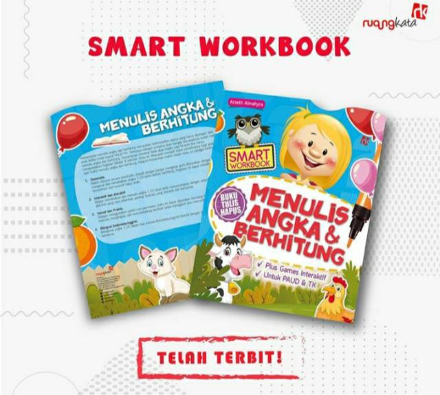 Smart Workbook Menulis Angka &amp; Berhitung