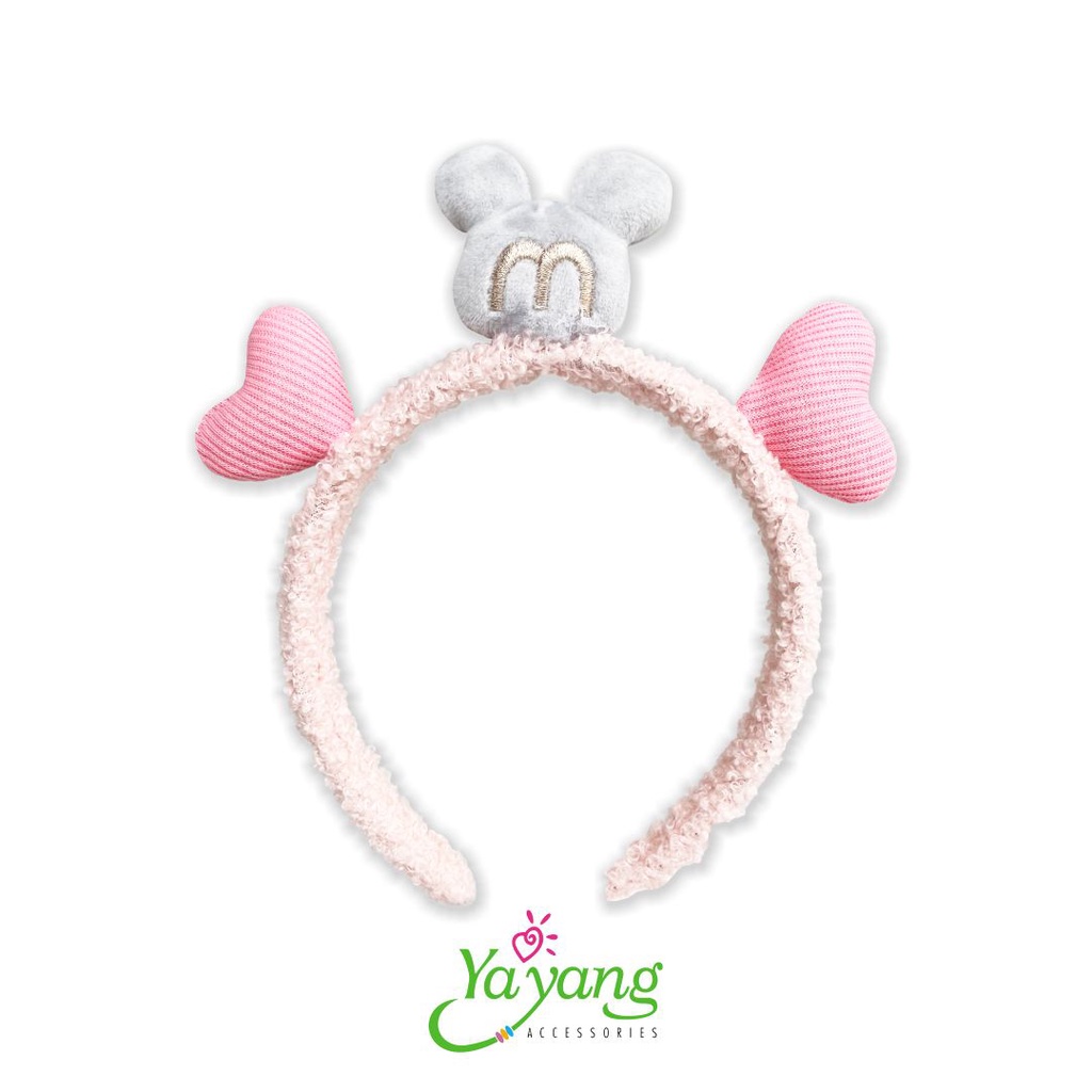 YAYANG Bando Anak Mickey - Bando Bulu Korea - NAN6212