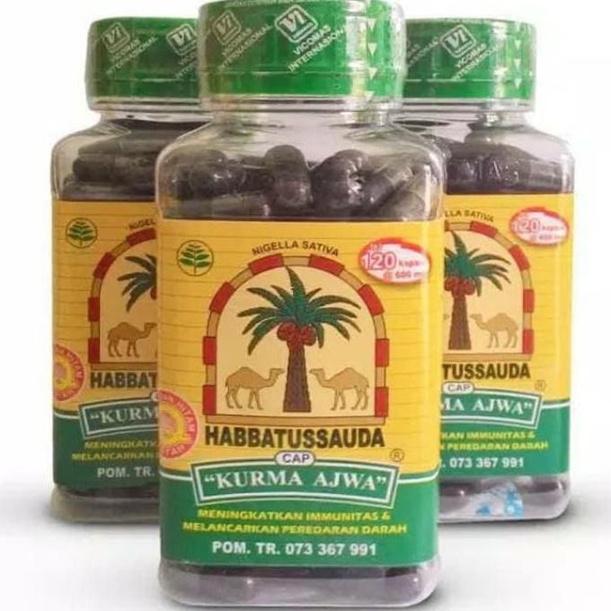 

Habatussauda Cap Kurma Ajwa 120Kapsul