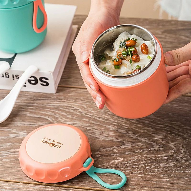 Termos soup mini thermal stainless 304/Cup soup stainless 430ml