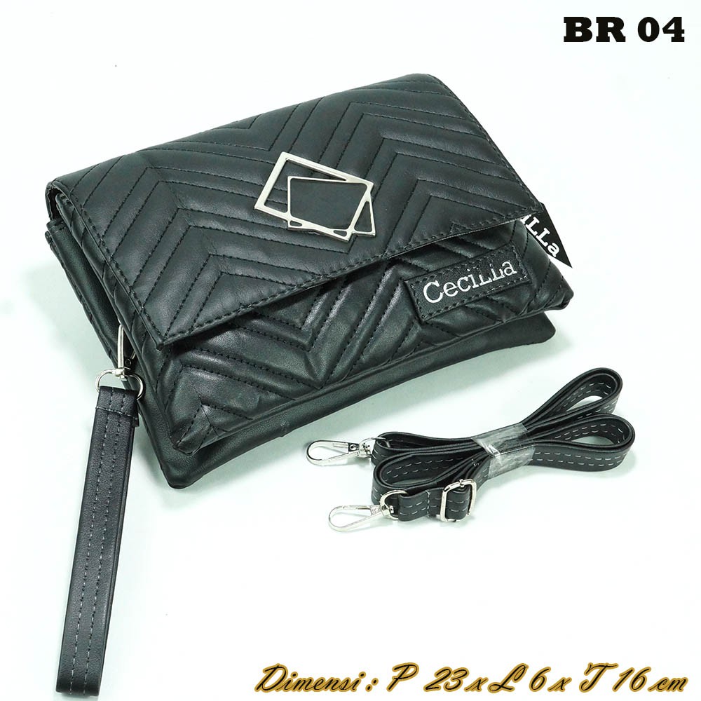 TUAH SLIMBAGS ( BARU DI UPLOAD ) HandBags CeciLLa Dua Ruang MX 3797/ Tas Cluth Wanita Terbaru 2021