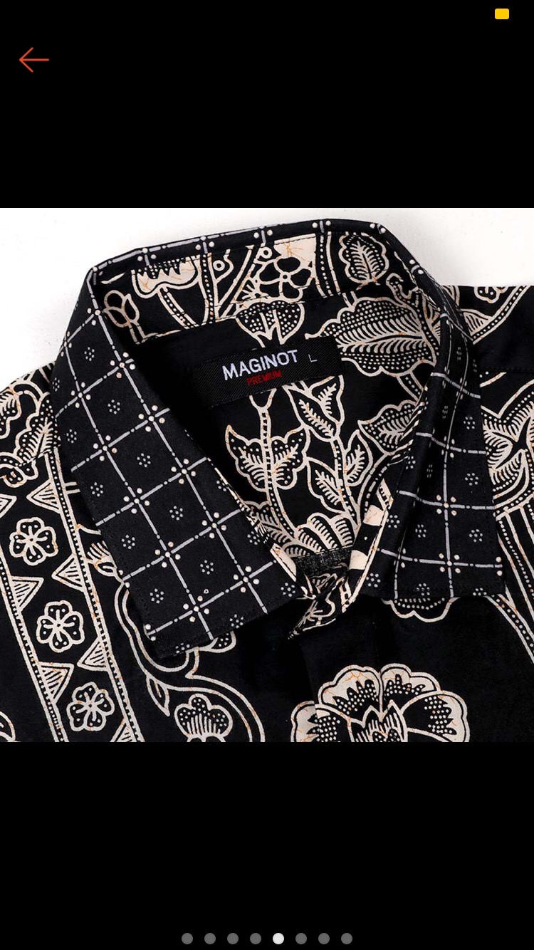 Maginot Kemeja Batik Pria Nirankara-ls Lengan Panjang