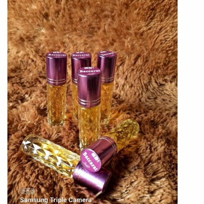 Parfum Roll On Baccarat 7ml Minyak Wangi Non Alkohol Pria Wanita