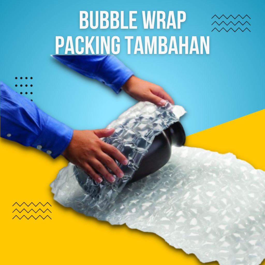 

Plastik bubble wrap untuk packing tambahan