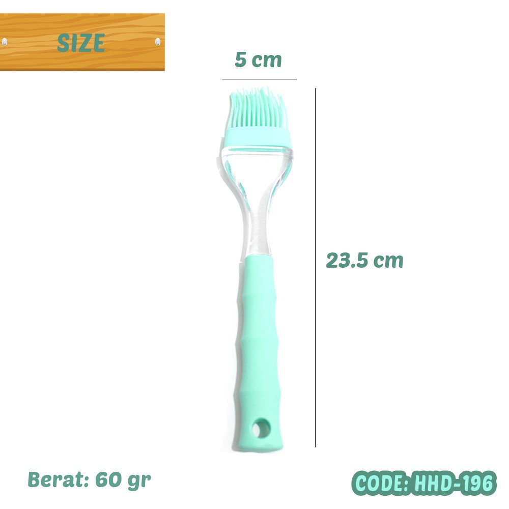 KUAS PASTRY BRUSH SILICONE PASTRY KUAS OLES LOYANG KUE - HHD-196