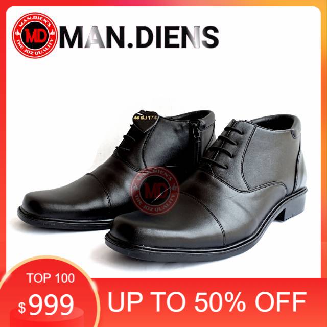 Dee Store Dee Shoes - PDH SJ174 Sepatu Kulit Original Medali Export Quality PDH TNI - PDH POLRI