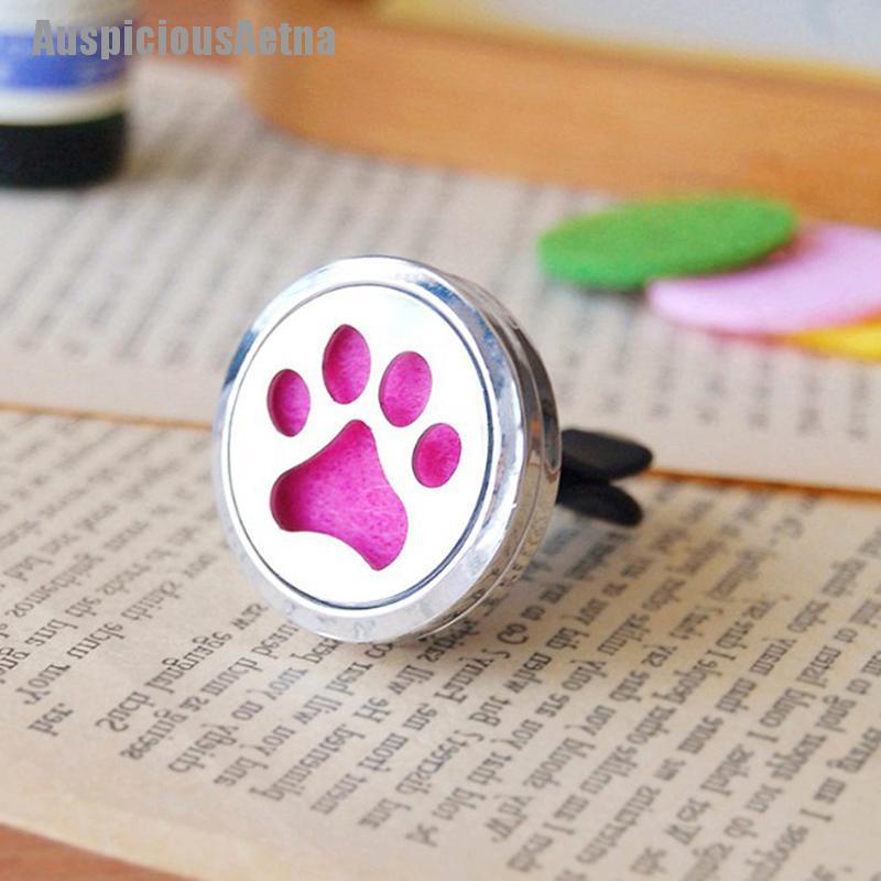 Diffuser Aromaterapi Essential Oil Bahan Stainless Steel Untuk Ventilasi Ac Mobil-Cute dog claw