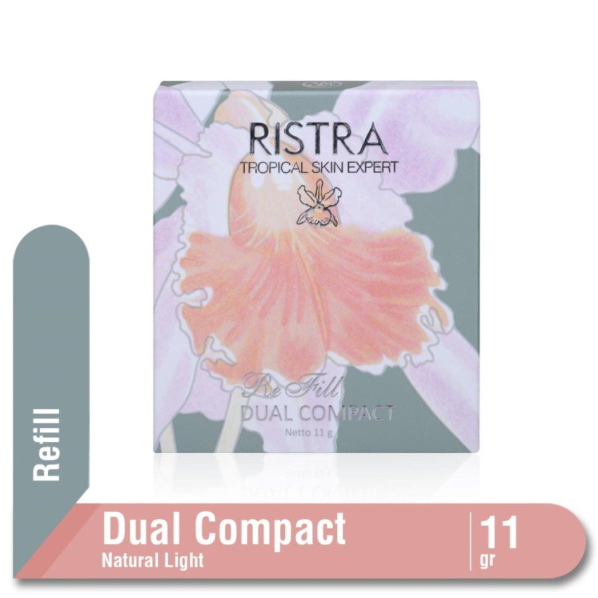 Ristra Dual Compact Refill Natural Light (01B) 11 gr