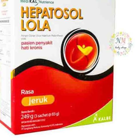 

(kode-234) HEPATOSOL LOLA - Susu / Nutrisi Kesehatan Hati Spesifik $